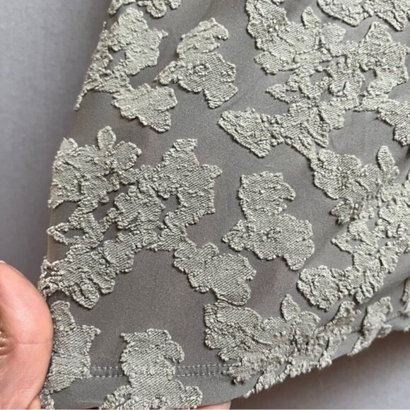 Wilfred Aritzia Tarascon Textured Gray short sleeve T-shirt Sz XXS - Picture 5 of 7